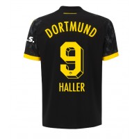 Borussia Dortmund Sebastien Haller #9 Auswärtstrikot 2023-24 Kurzarm